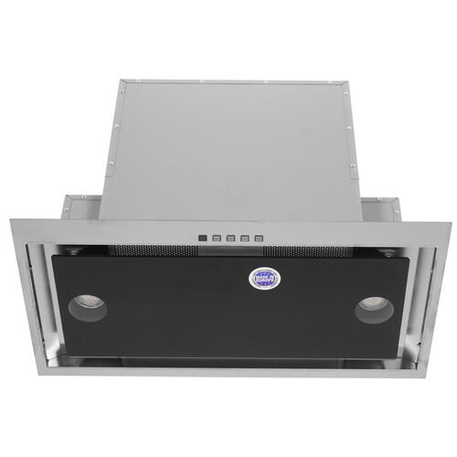 Вытяжка полновстраиваемая Akpo WK-6 Neva glass 60 серебристый/черный