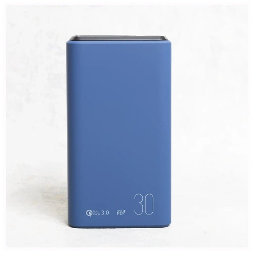Внешний АКБ OLMIO QS-30 30000mAh 22.5W темно-синий