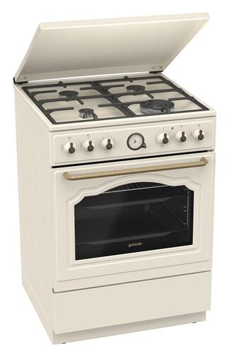 Комбинированная плита Gorenje GKS6C71CLI бежевый