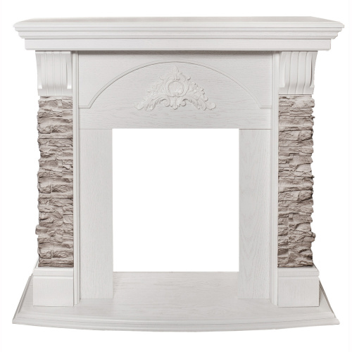 Портал каминный из МДФ RealFlame Athena GR белый