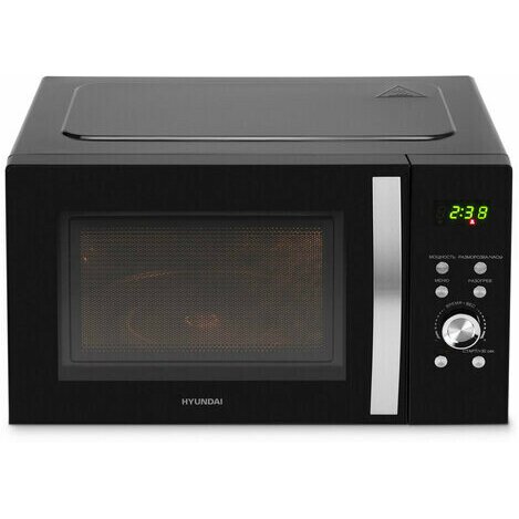 Микроволновая печь Hyundai HYM-D2078 23л черный/серебристый