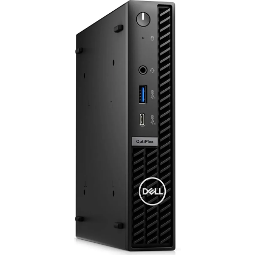 Неттоп Dell Optiplex 7020-3861 Micro i3 14100T (2.7) 8Gb SSD256Gb UHDG 730 Windows 11 Professional GbitEth 260W мышь клавиатура черный