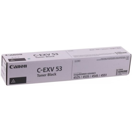 Тонер-картридж Canon C-EXV53 0473C002 черный для принтера iR ADV 4525i/4535i/4545i/4551i 260гр.