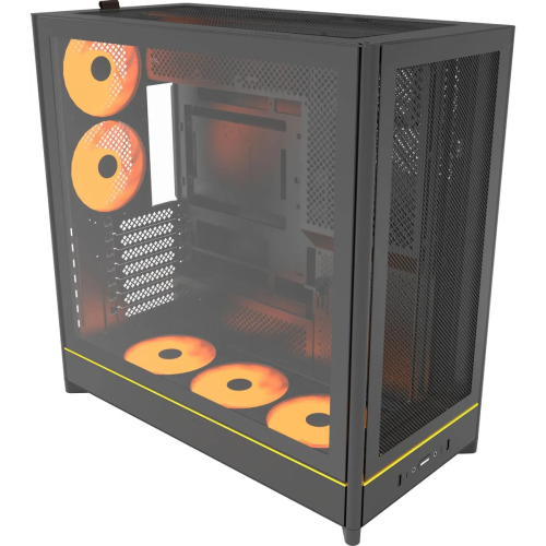 Корпус Montech HS01 Pro Black / ATX / 5x120mm ARGB fans hub / HS01 Pro (B)