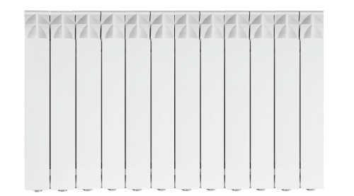 Алюминиевый радиатор отопления Fondital B4 350/100 Aleternum Bianco (12 секций)