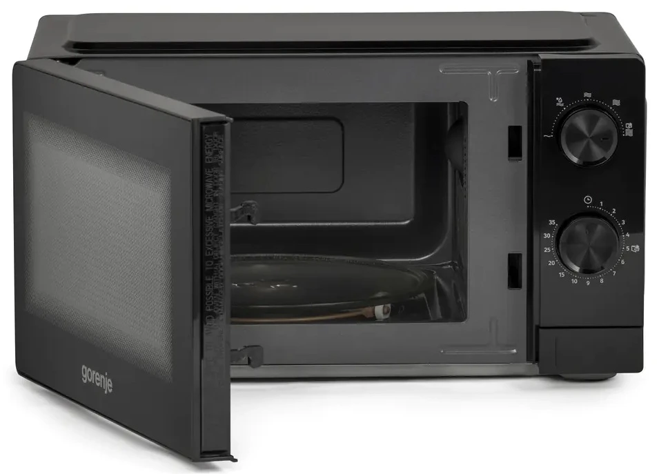 Микроволновая печь Gorenje MO20CE1B5 черный — фотография 2