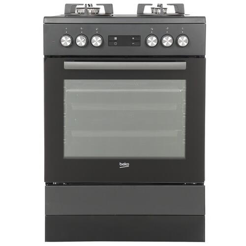 Комбинированная плита Beko FSM65330DAS черный