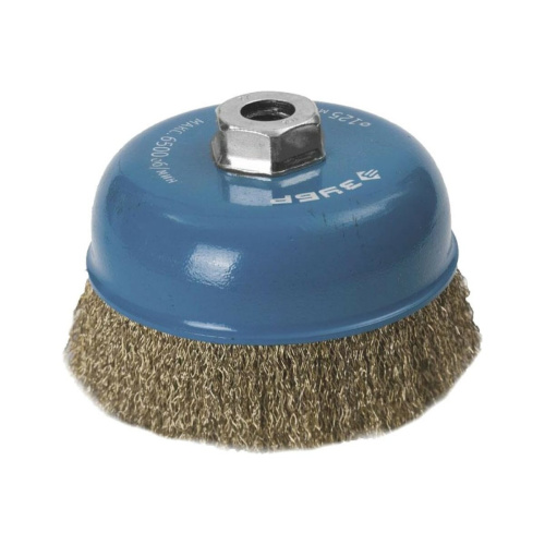 Щетка чашечная для УШМ Зубр Профессионал 3526-125_z02 0,3мм, 125ммхМ14