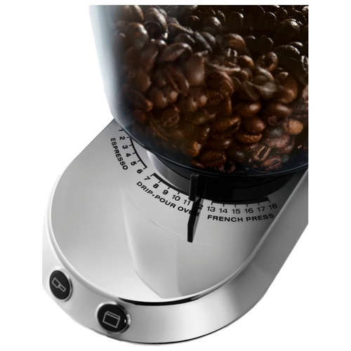 Кофемолка Delonghi KG520.M серебристый