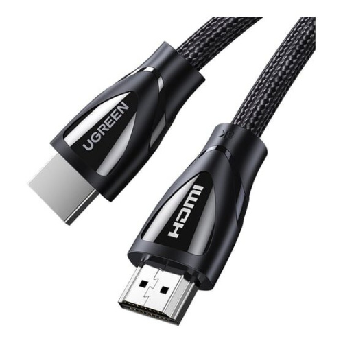Кабель UGREEN HD140 80405 HDMI 2.1 Male To Male Cable 8K Braided Cable 5m Black