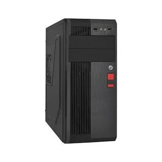 Корпус ExeGate UN-605B Black (EX283220RUS) ATX, без БП, 2xUSB, Audio, замок блокировки кнопки питания
