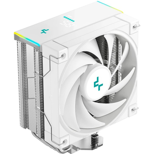 Кулер DEEPCOOL AK400 Digital SE WH LGA1700/1200/115X/AM5/AM4 (TDP 220W, PWM, Fan 120mm, 4 тепл. трубки, ARGB, белый) Ret