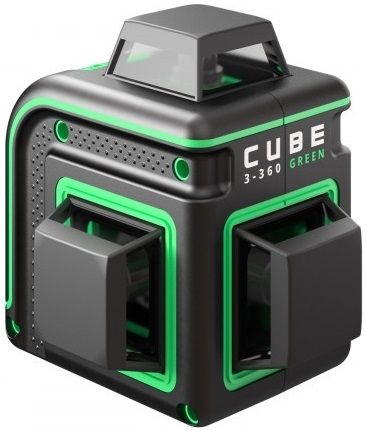 Лазерный уровень ADA Cube 3-360 Green Basic Edition (А00560)