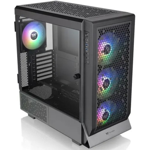 Корпус Thermaltake Ceres 500 TG ARGB (CA-1X5-00M1WN-00) черный без БП ATX 4x140mm 2xUSB3.0 1xUSB3.1 audio bott PSU