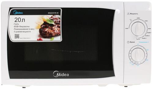Микроволновая печь Midea MG820CFB-W белый