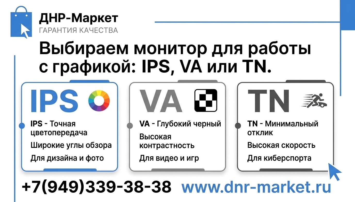 Выбираем монитор для работы с графикой: IPS, VA или TN. Выбираем монитор для работы с графикой: IPS, VA или TN.