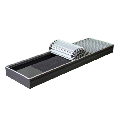 Внутрипольный конвектор КЗТО Бриз 300*80*1000 U 5Ал 12