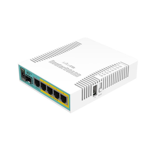 Роутер MikroTik RB960PGS/SFP белый