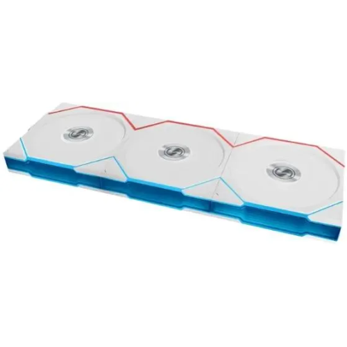 Вентилятор Lian-Li Uni Fan TL Wireless 120 ARGB (G99.12TL1W3W.R0) 120х120x28 белый 4-pin 33дБ (упак.:3шт) Ret