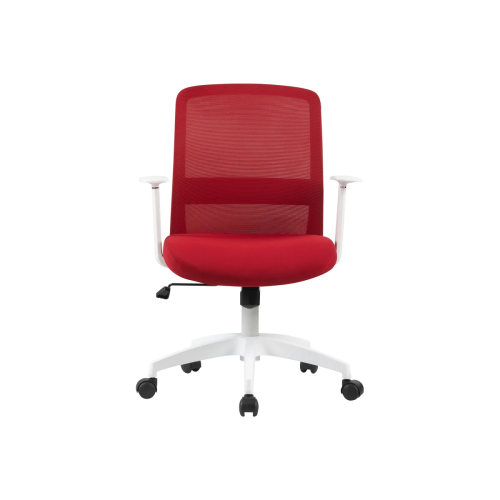 Кресло Cactus CS-WMC333-RD темно-красный пластик белый