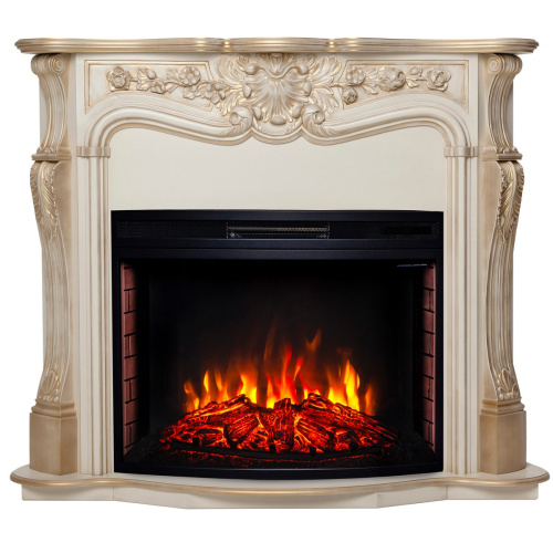 Электрокамин RealFlame Ellada 33 WT с очагом Firespace 33 S IR