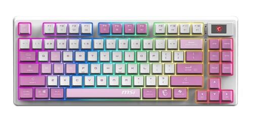 Клавиатура проводная + беспроводная FORGE GK600 TKL WIRELESS VIOLET