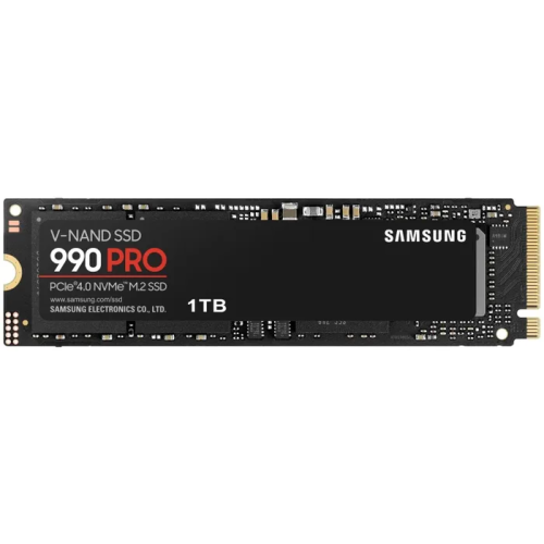SSD Samsung 990 Pro Black (MZ-V9P1T0B/AM) M.2 2280 1TB PCI-E 4.0 x4, V-NAND 3-bit MLC, 7450/6900, 600TBW