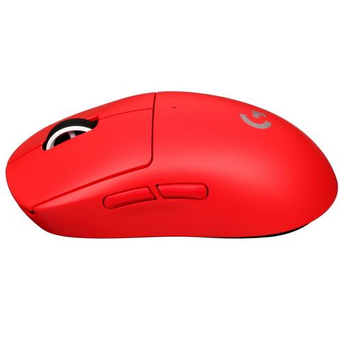 Мышь беспроводная Logitech G PRO X SUPERLIGHT [910-006788] красный