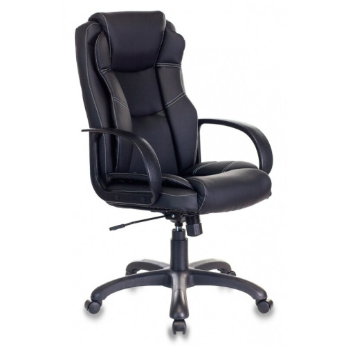 Кресло Бюрократ CH-839 Leather Black (CH-839/Black) эко.кожа черный