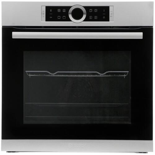 Электрический духовой шкаф Bosch Serie 8 HBG634BS1 серебристый