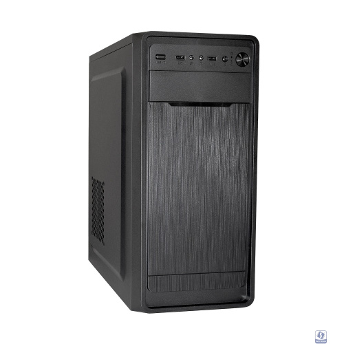 Корпус ExeGate XP-332 Black (EX283069RUS) ATX, XP350, Black,120mm, 2xUSB, Audio