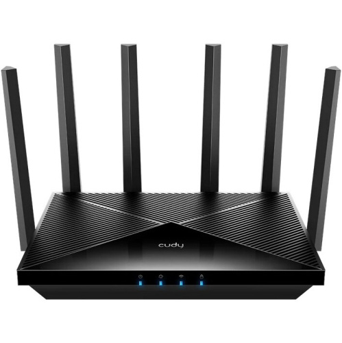 Роутер беспроводной Cudy WR6500H BE6500 100/1000/2500BASE-T черный