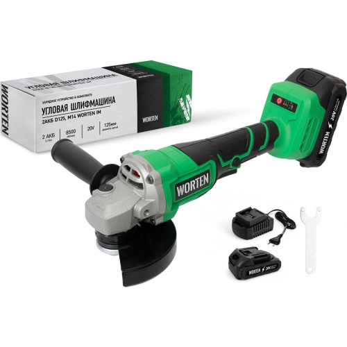 УШМ WORTEN D125 КА-90000329 2АКБ