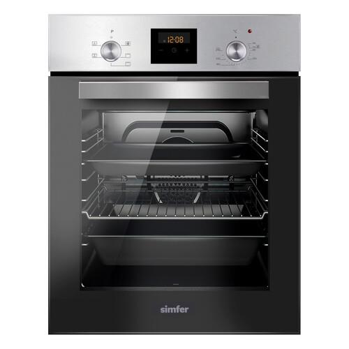 Электрический духовой шкаф Simfer B4EM56055 серебристый