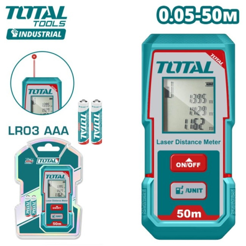 Лазерный дальномер Total TMT55016