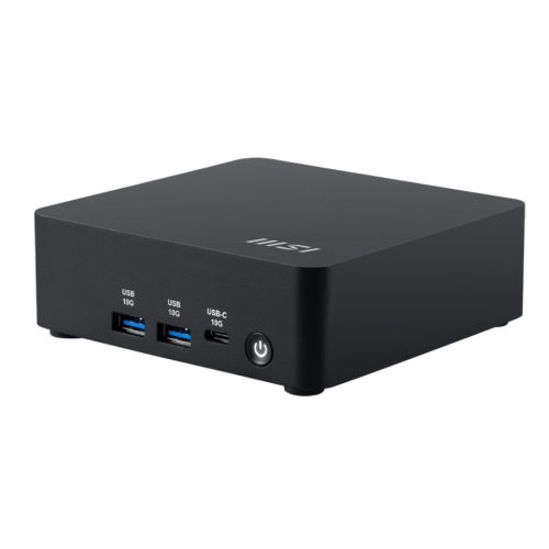 Неттоп MSI Cubi Nuc AI 1UMG-064XRU (9S6-B20911-065) Intel Core Ultra 7 155H, DDR5 16ГБ, 1ТБ(SSD), Intel Graphics, CR, без ОС, черный