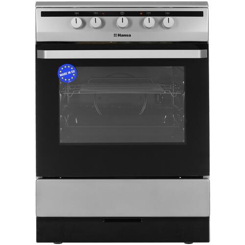 Электрическая плита Hansa FCCS63000 серебристый