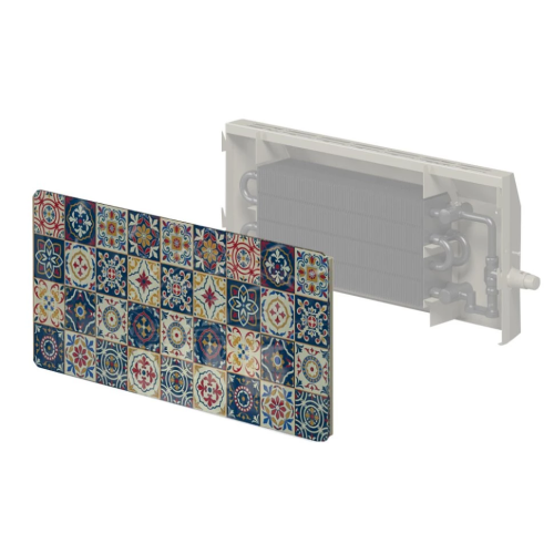 Настенный дизайн-конвектор Varmann Glasskon GLK H W O 115.450.720 горизонтальный