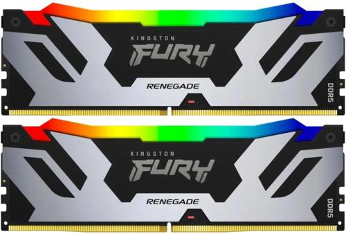 Оперативная память Kingston FURY Renegade Silver RGB [KF564C32RSAK2-64] 64 ГБ