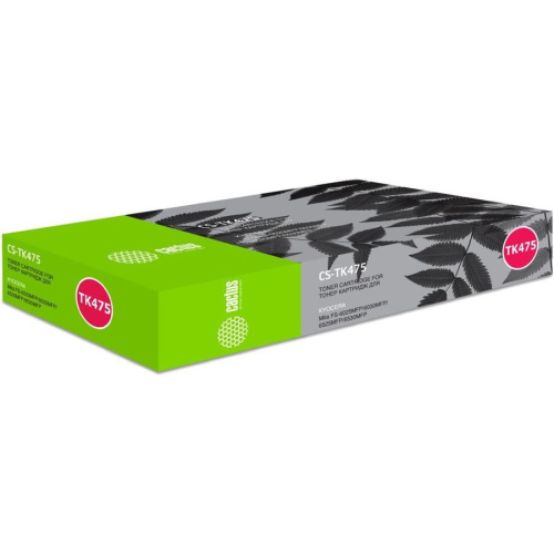Тонер-картридж Cactus CS-TK475 для принтеров FS-6025MFP/6025MFP/B/FS-6030MFP 15000 страниц.