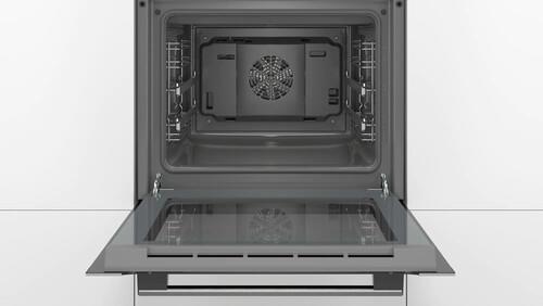 Электрический духовой шкаф Bosch HBJ517SG0R серый