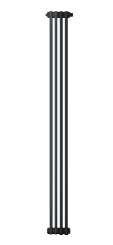 Стальной трубчатый радиатор Zehnder 2180 V001 Charleston 4 секции 9205