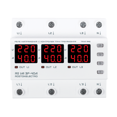 Реле напряжения RE VA3F-40A