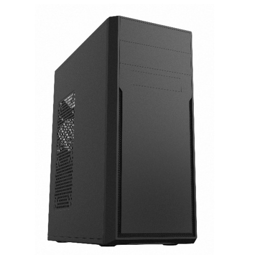 Корпус Foxline FL-302-FZ450-U32 ATX case, black, w/PSU 450W 8cm, w/2xUSB2.0+2xUSB3.0, w/pwr cord, w/o Fan