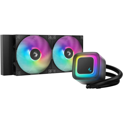 СВО DeepCool LE240 V2 (R-LE240-BKAMMC-G-2), 4-pin, ARGB, черный, Ret