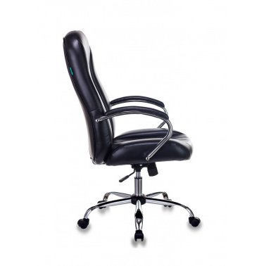 Кресло руководителя Бюрократ T-898SL/BLACK черный искусственная кожа крестовина хром