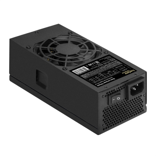Блок питания ExeGate TPS450 EX292228RUS 450W (TFX, 8cm fan, 24pin, 4+4pin, 3xSATA, 2xIDE, black)