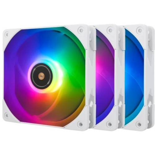 Комплект вентиляторов Thermalright TL-E12W-S (Pack of 3) (TRTLE12WS.3P) / ARGB / 120mm PWM
