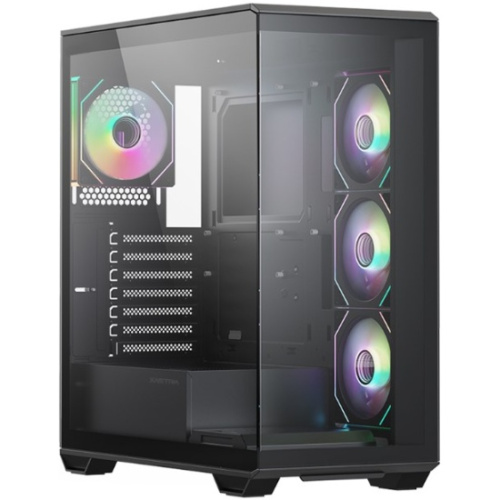 Корпус XASTRA Q600 4ARGB-C10 Black (Q600-4FM12A-C10) ATX/Aquarium/Screewless/3x120mm ARGB PWM FM fans/Argb+PWM HUB 10port