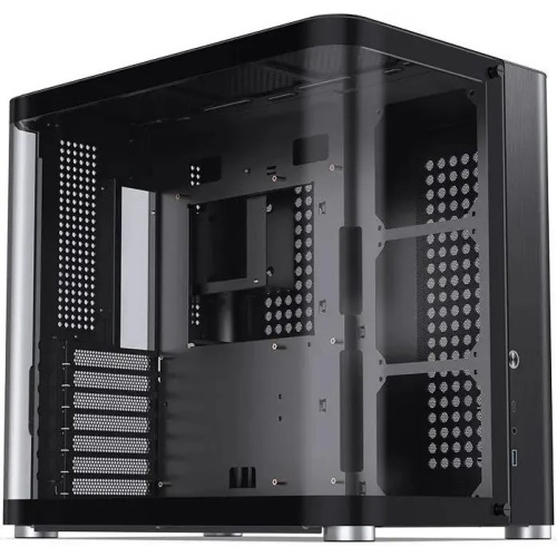 Корпус JONSBO TK-2 2.0 Black без БП, mini-ITX, micro-ATX, ATX, черный